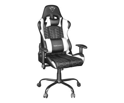 Fotel gamingowy TRUST Krzesło gamingowe GXT708W RESTO białe 24434